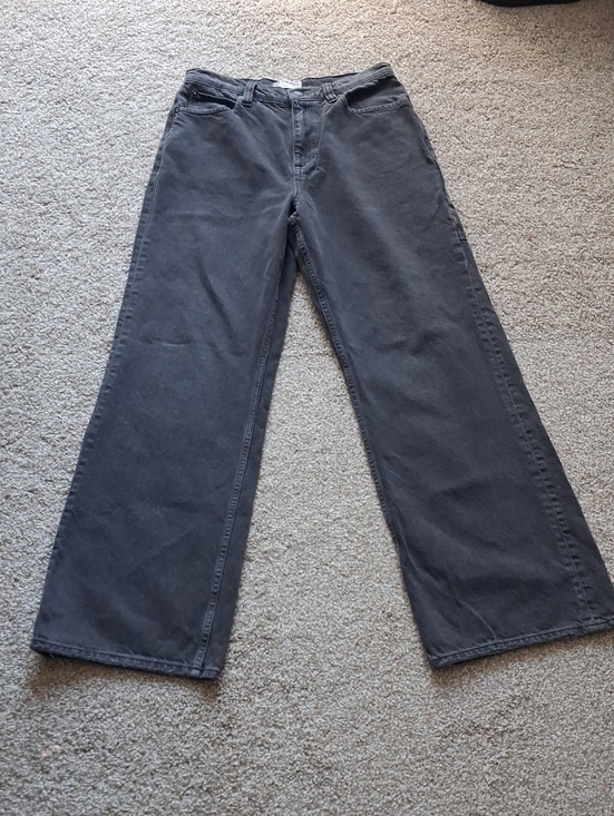 We The Free Denim - We The Free Women's Straight Leg Jeans in Washed Charcoal